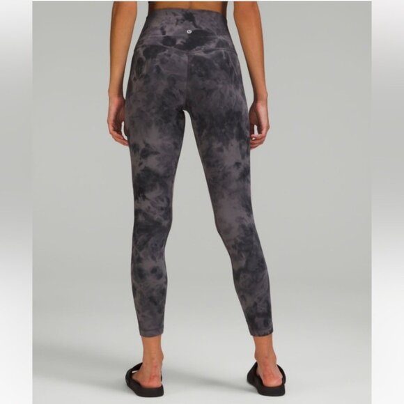 NWT lululemon align HR pant 25” diamond dye pitch graphite grey - Picture 2 of 11